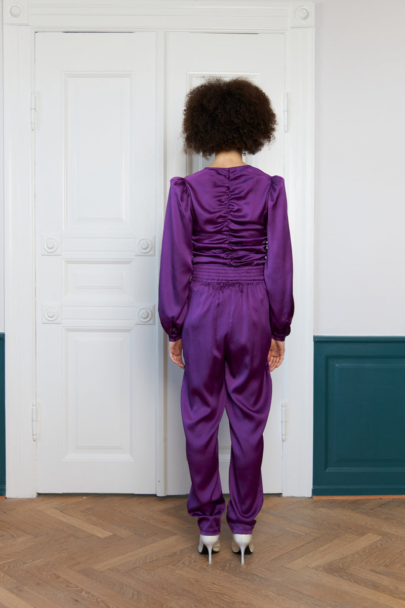 Stella Nova Benedikte Bukser Pants 542 Seductive Purple