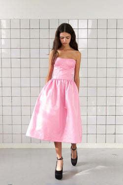 Stella Nova Corset midi dress Dress 465 Pink