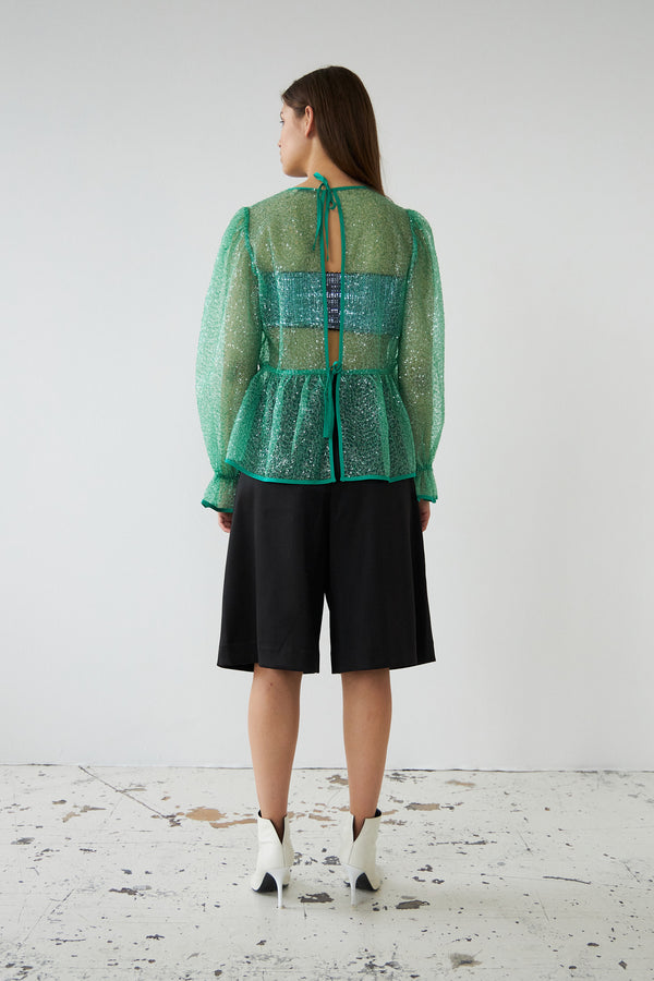 Stella Nova Sequins blouse Blouse 454 Bright Mint